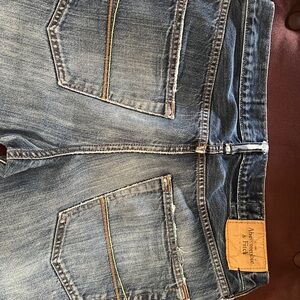 Abercrombie & Fitch Light Blue Denim Shorts